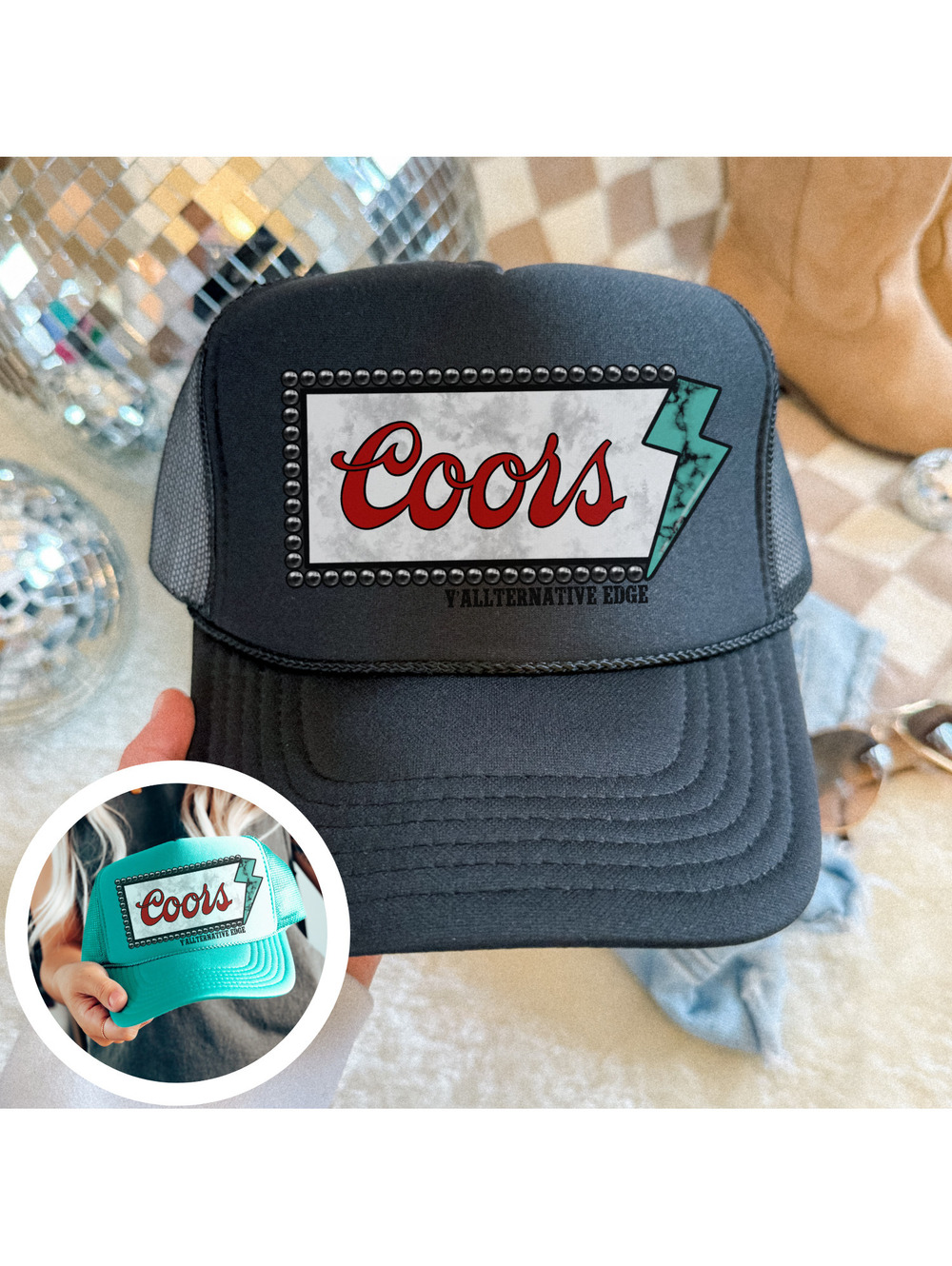 Party Rockin' Trucker- Color Choice